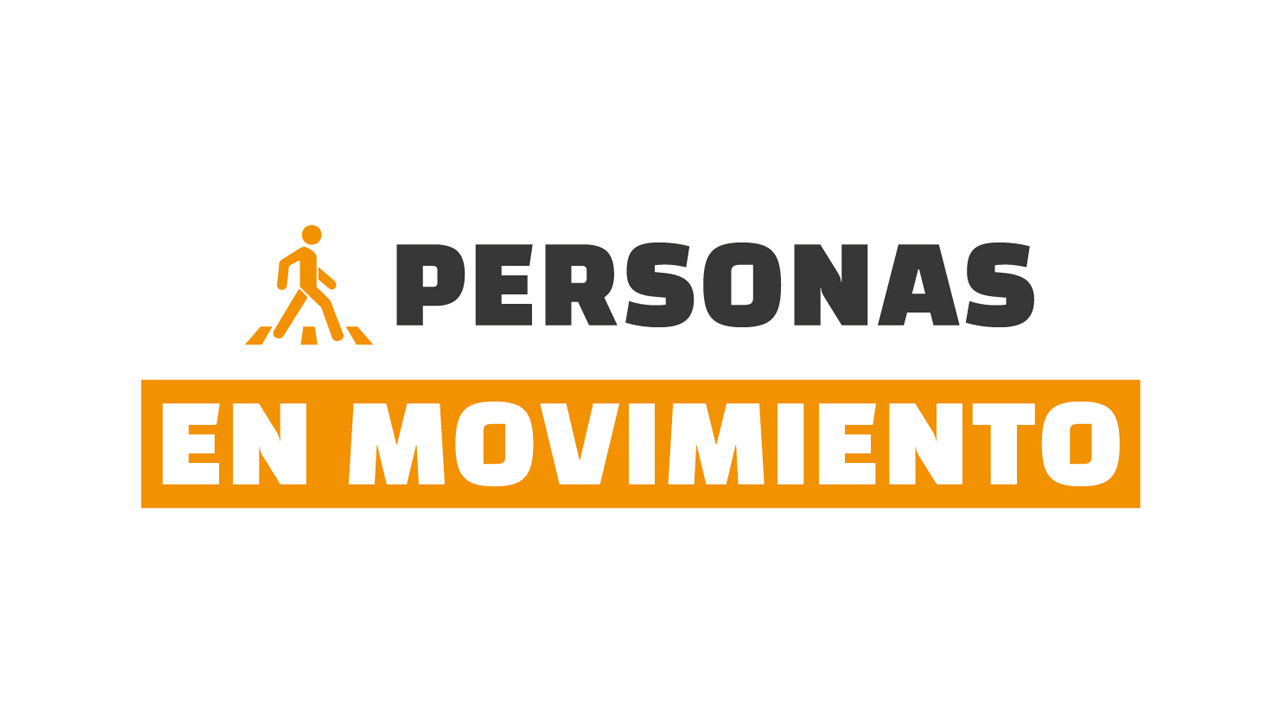 Personas en movimiento 
