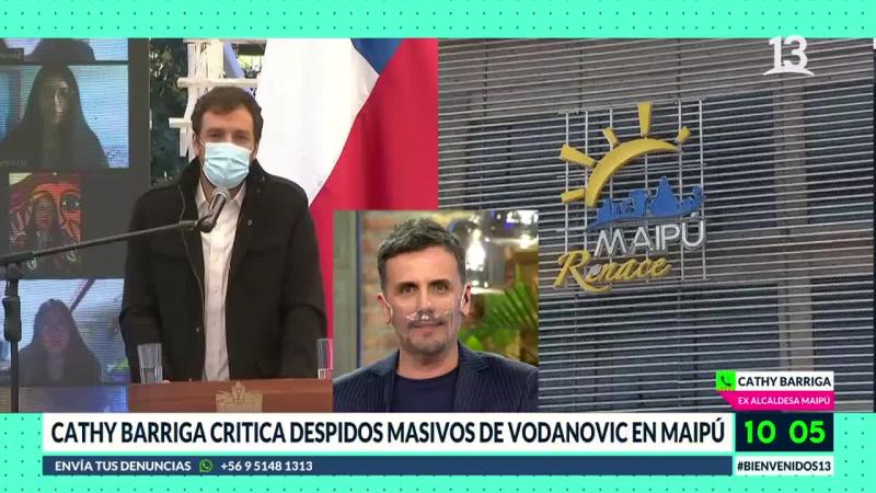 Cathy Barriga respondió a acusaciones de quiebra en la Municipalidad de Maipú