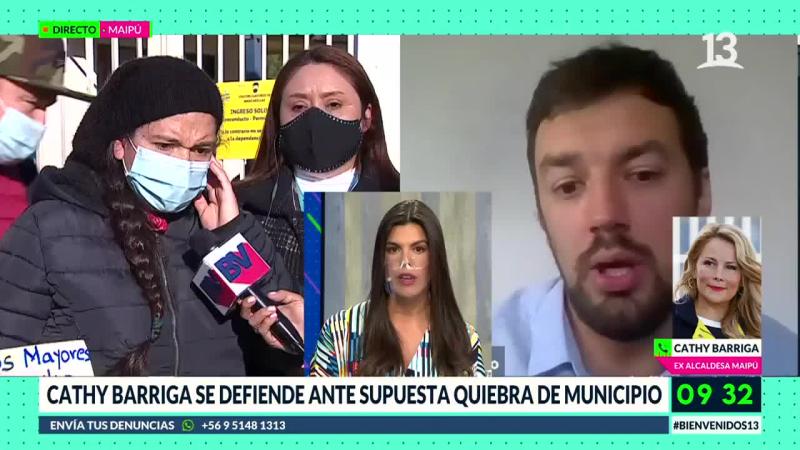 Cathy Barriga respondió a acusaciones de quiebra en la Municipalidad de Maipú