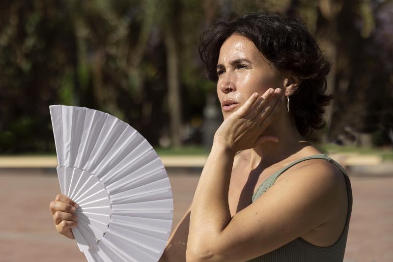 Síntomas de un golpe de calor
