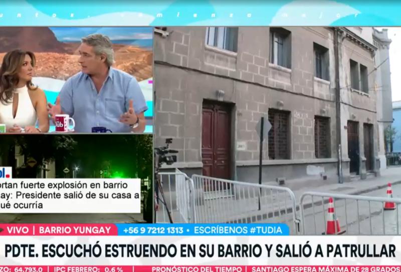 Explosión en barrio del Presidente Gabriel Boric - Tu Día