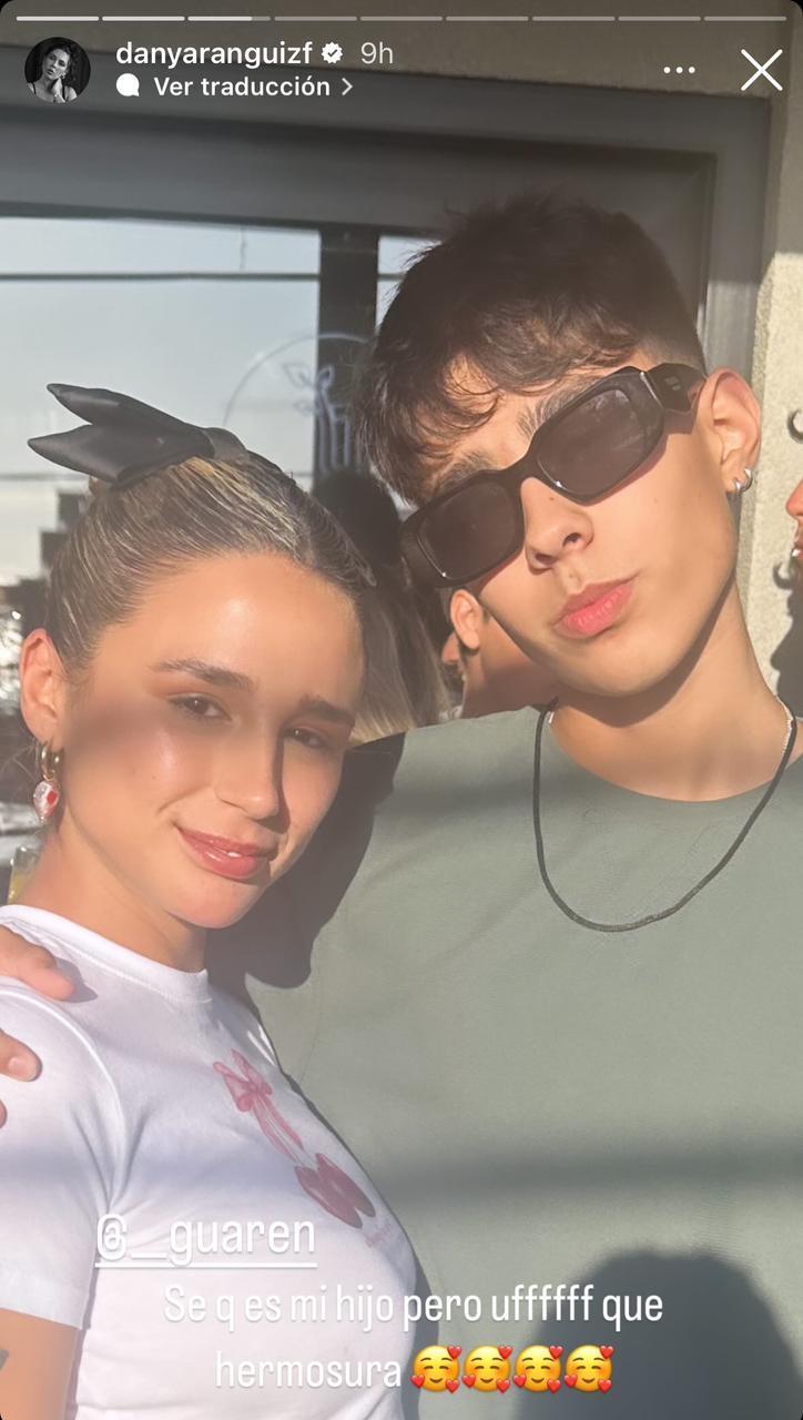 Hijo de Daniela Aránguiz y Jorge Valdivia