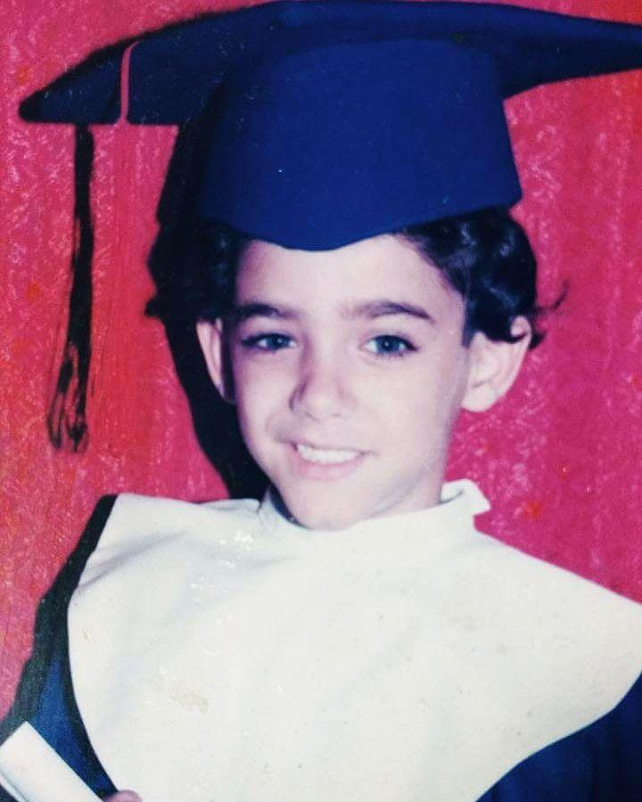 Austin Palao cuando niño - Facebook