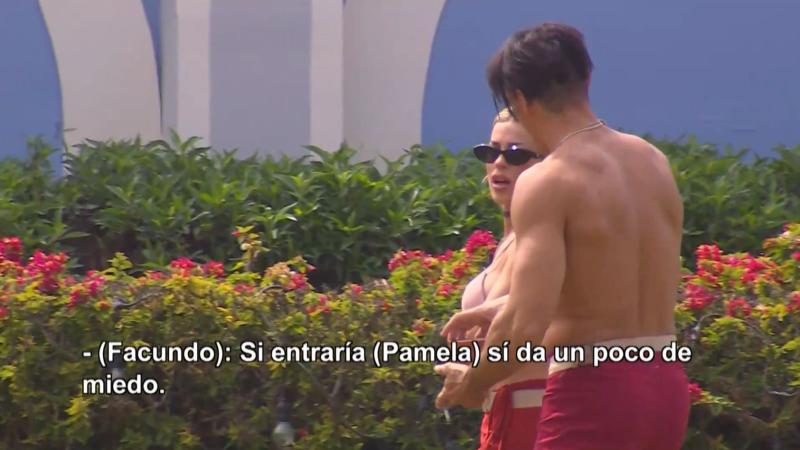 Facundo está nervioso por ingreso de Pamela Díaz a Ganar o Servir