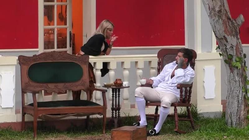 El diálogo entre Luis y Oriana sobre Pamela Díaz.