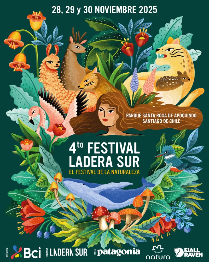 Afiche de Festival Ladera Sur.