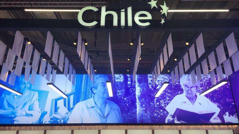 Chile llega con su delegación a la Feria del Libro de Frankfurt 2025. Créditos: ProChile