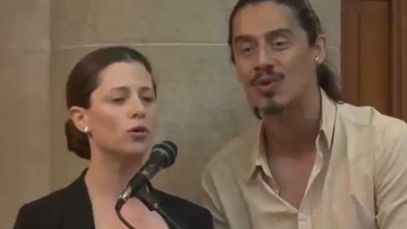 Emilia Noguera, hija de Héctor Noguera