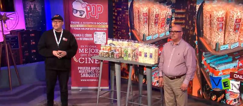 Mr. Pop: ¡Las más ricas palomitas de maíz estilo gourmet!
