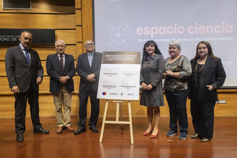 Chile presenta Espacio Ciencia: el nuevo punto nacional de acceso a la producción científica.