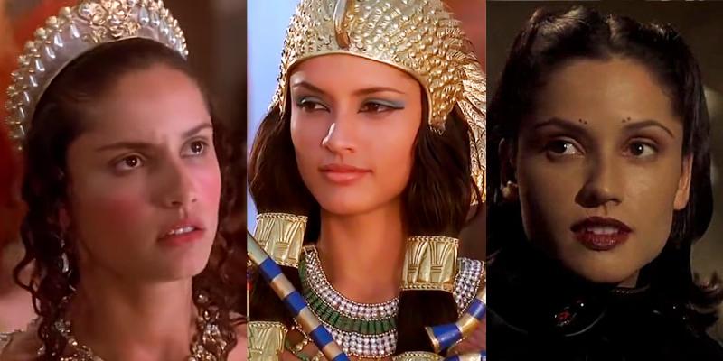 Leonor Varela en diferentes roles que ha interpretado en Hollywood.