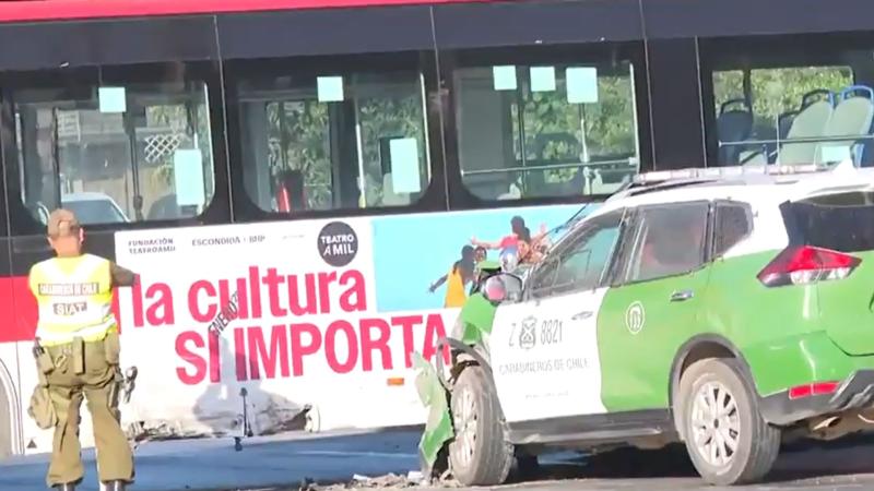 Choque en Pudahuel