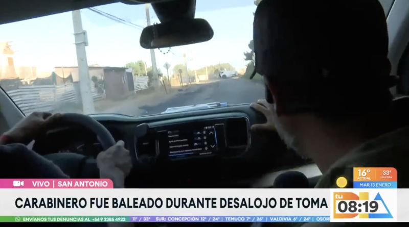 Equipo de Tu Día vive tenso momento en megatoma de San Antonio.