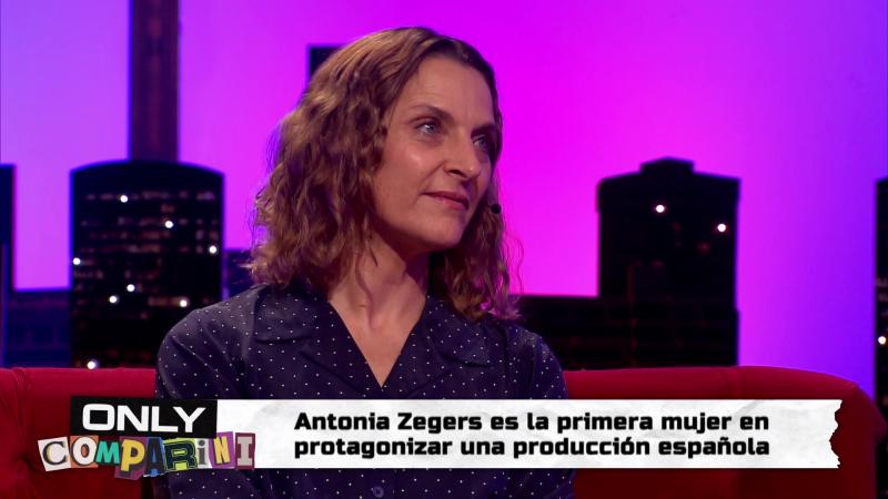 Antonia Zegers en Only Comparini. Créditos: 13C