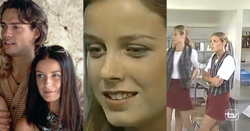 El paso de Claudia Conserva por las teleseries del 13. Créditos: 13Rec.