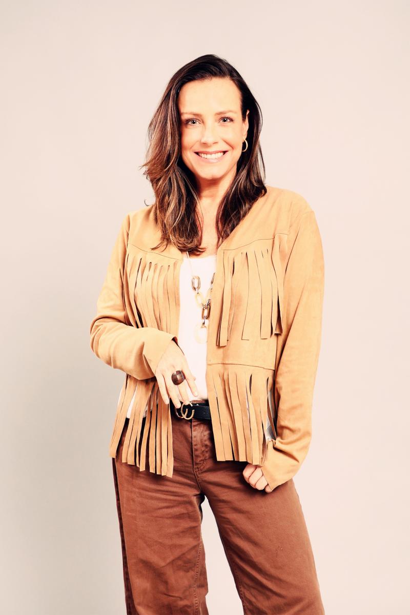 Claudia Conserva. Créditos: Canal 13.