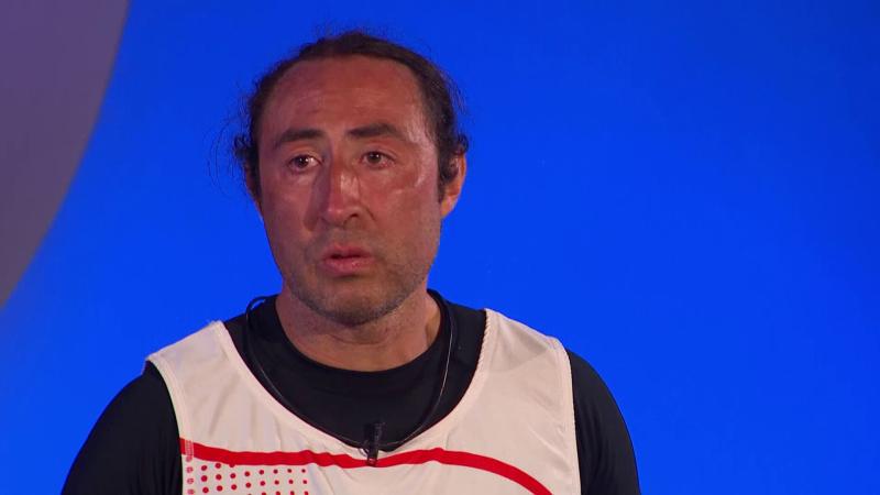 Tras el término de la prueba, Mario soltó lágrimas por lo difícil que ha sido esta aventura de "Mundos Opuestos".