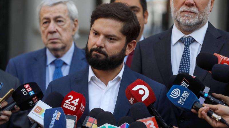 Presidente Gabriel Boric - Créditos: Agencia Uno