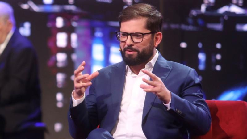 Gabriel Boric conversó con Don Francisco.
