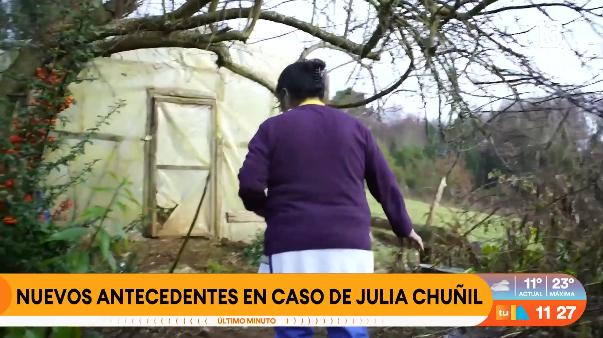 Hallan restos óseos en las cercanías de la casa de Julia Chuñil.