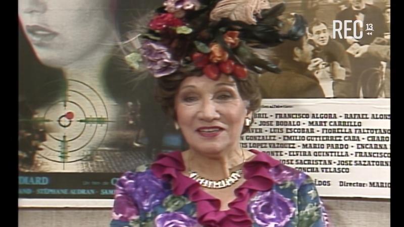 Ana González como La Desideria en Mediomundo (1985). Créditos: 13Rec.