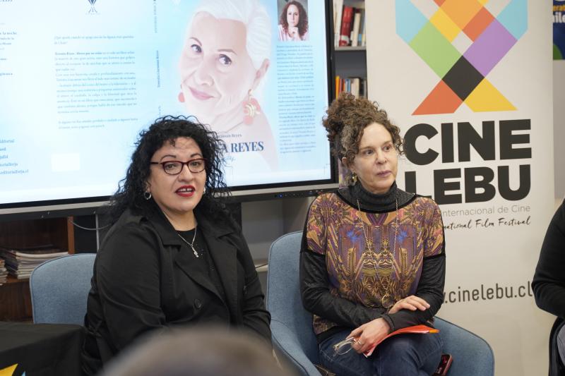 Hija de Teresita Reyes presenta libro sobre su madre en Festival Internacional de Cine de Lebu.