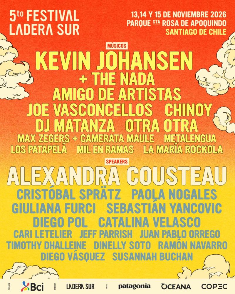 Line up de Festival Ladera Sur