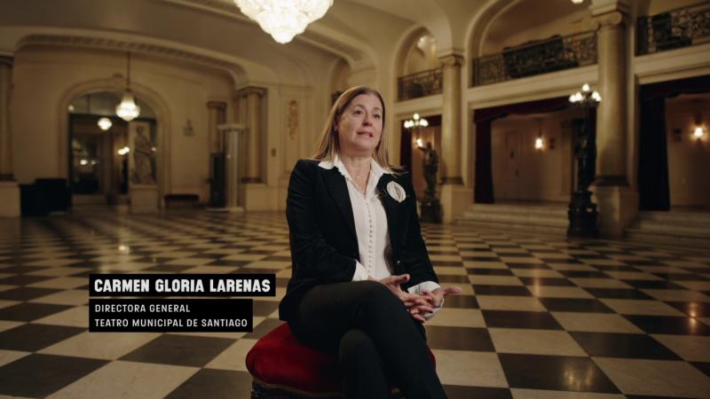 Carmen Gloria Larenas, directora general del Teatro Municipal de Santiago / Teatro Abierto