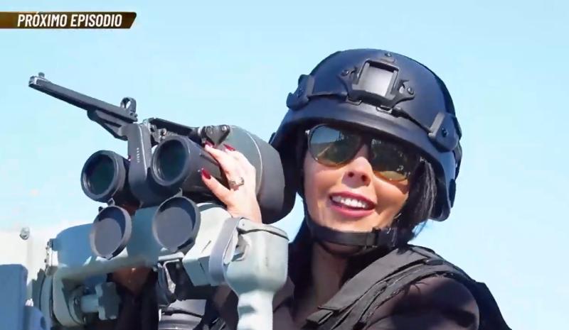 Daniela Aránguiz en "Vértigo Extremo" / Canal 13