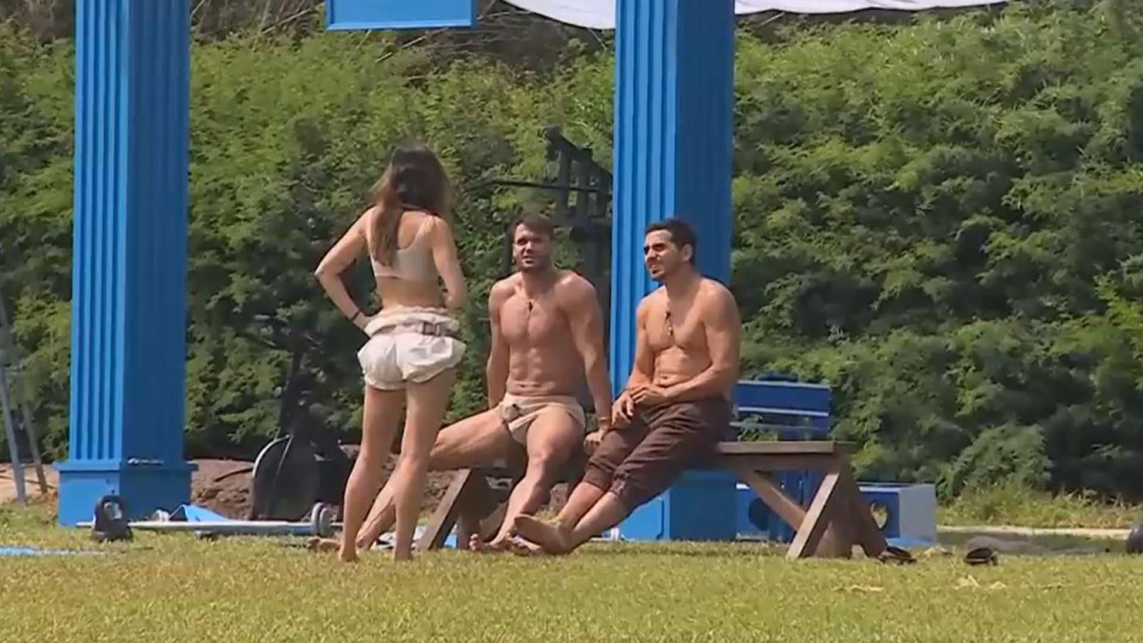 Fabio Agostini y Pangal hablan con Daniela Colett
