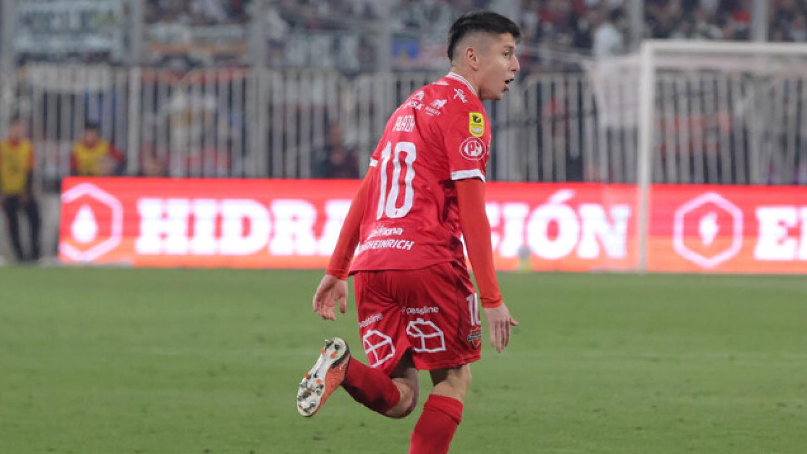 El jugador de Ñublense, Matías Plaza