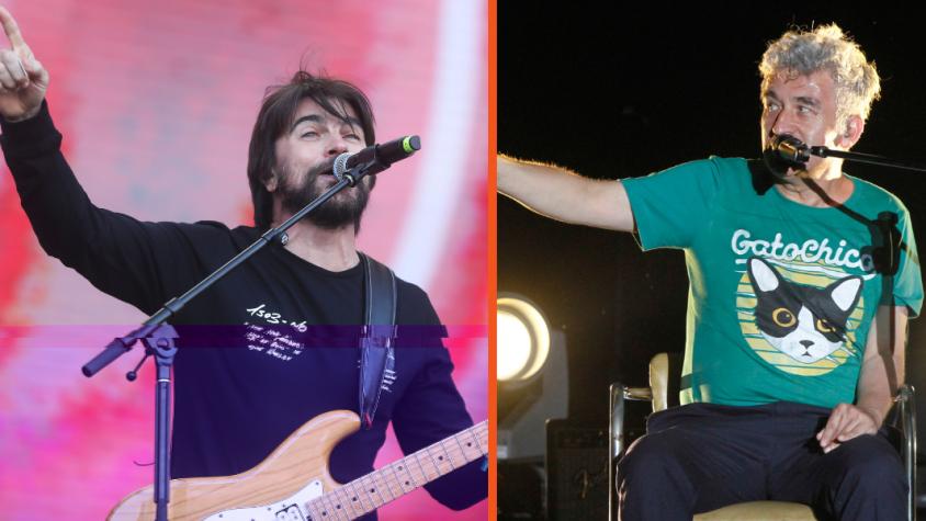 Juanes y Jorge González. Créditos: AGENCIA UNO