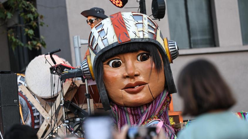 "El gigante y los niños Wara Wara”. Créditos: ATON