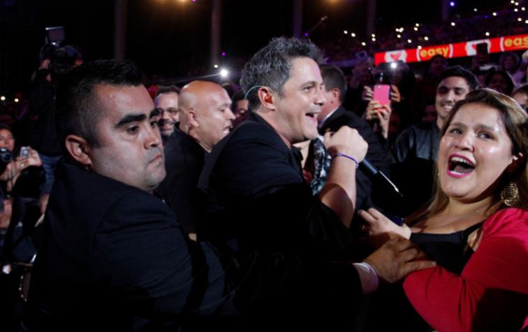 FOTOS: El alocado comienzo del show de Alejandro Sanz 