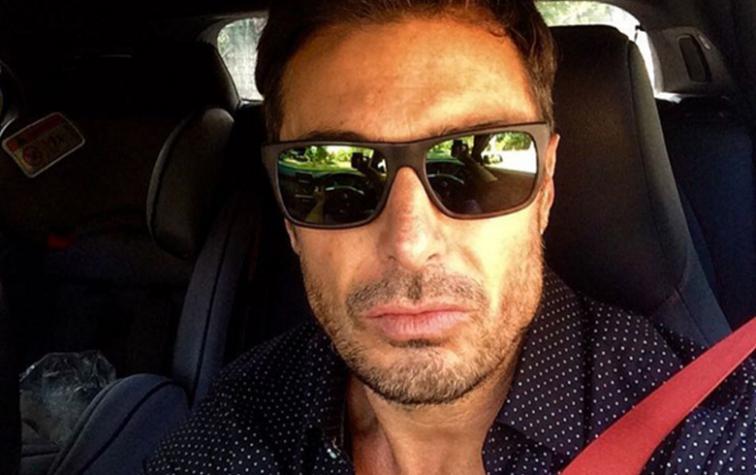 Giancarlo Petaccia “chochea” con su hijo 