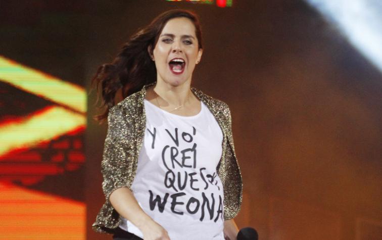 Polera que le responde a Natalia Valdebenito causa controversia en Twitter