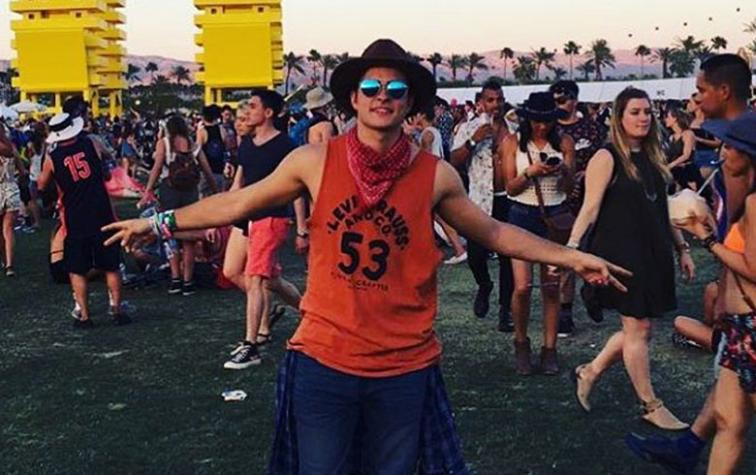 El look de los famosos chilenos en Coachella