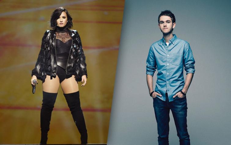 Demi Lovato y Zedd se vuelven TeamCalvin