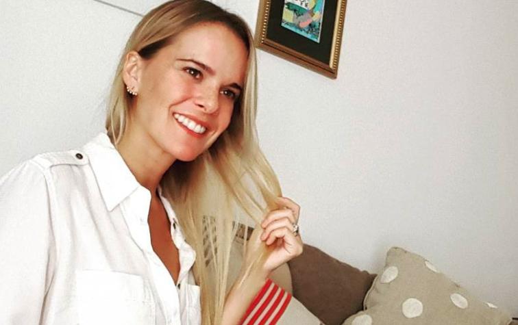 Javiera Suárez mostró su pancita junto a su pareja