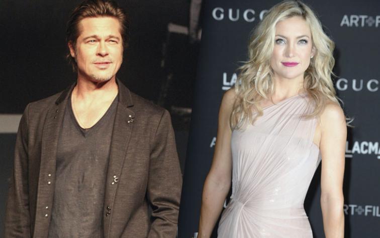  Kate Hudson podría ser la nueva novia de Brad Pitt