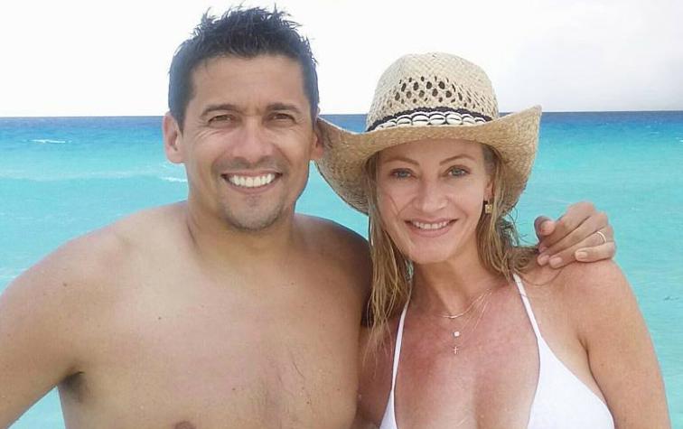 ¡Hijo de Marcela Vacarezza y Rafael Araneda es igual a su papá!