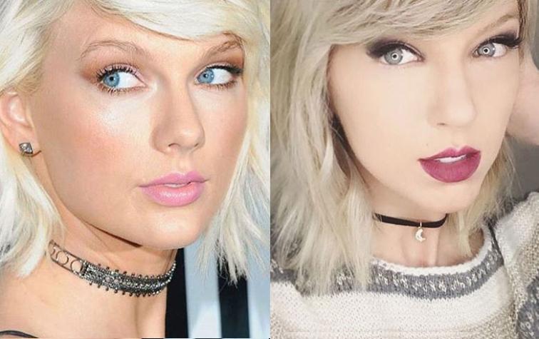 Doble de Taylor Swift arrasa en Instagram por su impresionante parecido