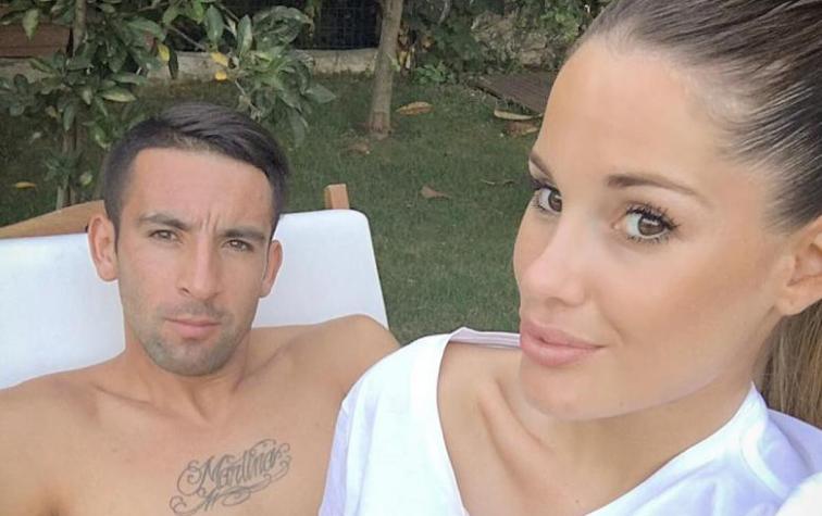 Mauricio Isla comparte tierna foto del embarazo de Gala Caldirola
