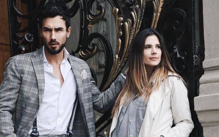 Marcelo Marocchino y Magui Benet presentaron a su hija