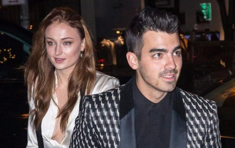 Joe Jonas y Sophie Turner celebraron su fiesta de compromiso