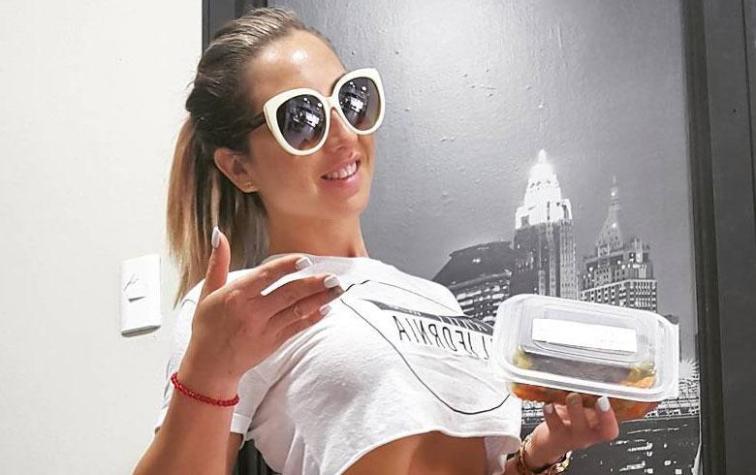 El look full producción de "Luli" para ir a la peluquería