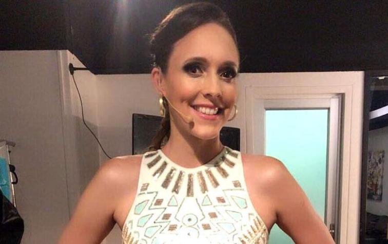 Maly Jorquiera se las ingenia para poder dar papa y brindar en su cumpleaños