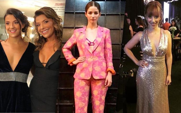 El look de las actrices e invitadas a los Premios Caleuche 2018