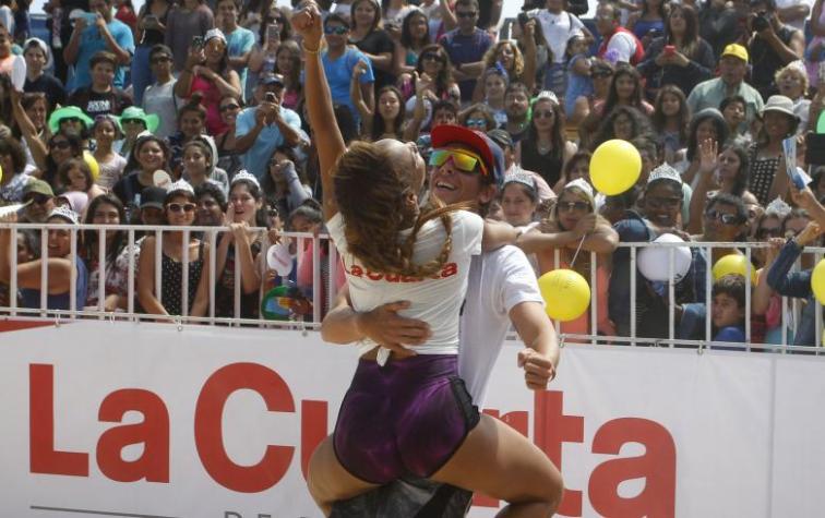 Viña 2018: Así fue el partido de fútbol playa protagonizado por los candidatos a reyes