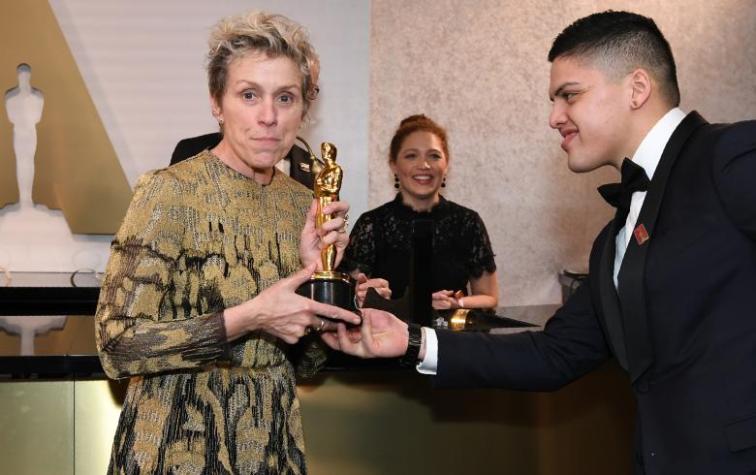 Óscar de Frances McDormand fue robado en una fiesta